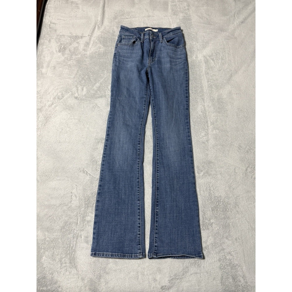Levis‎ 725 Jeans Womens 23 Blue Bootcut High Rise Medium Wash Denim 23x30